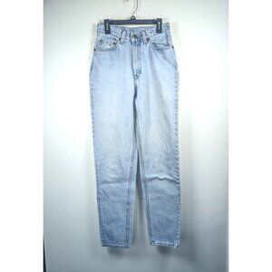 Vintage 90s Levi's 512 Jeans Size 7 Made in USA Slim Fit Tapered Leg Mom 24x29